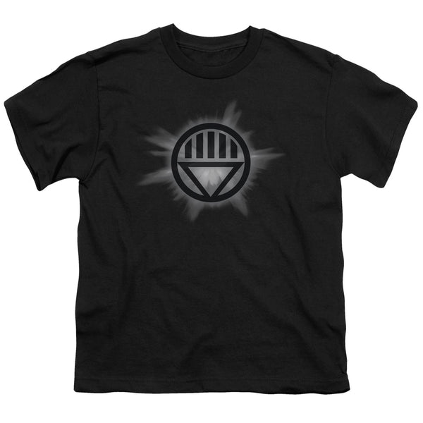 Green Lantern - Black GLow Youth Short Sleeve