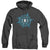 Green Lantern - Blue GLow Adult Heather Hoodie