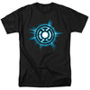 Green Lantern - Blue GLow Adult Regular Fit Short Sleeve