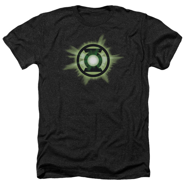 Green Lantern - Green GLow Adult Regular Fit Heather Short Sleeve