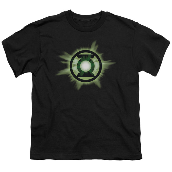 Green Lantern - Green GLow Youth Short Sleeve