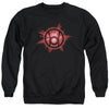 Green Lantern - Red GLow Adult Crewneck Sweatshirt