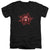 Green Lantern - Red GLow Adult Slim Fit V Neck Cotton