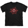 Green Lantern - Red GLow Youth Short Sleeve
