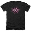 Green Lantern - Sapphire GLow Adult Regular Fit Heather Short Sleeve