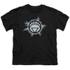 Green Lantern - White GLow Youth Short Sleeve