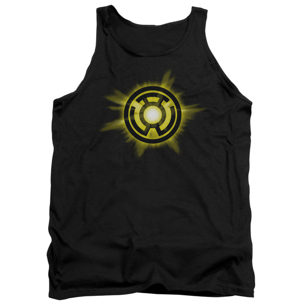 Green Lantern - Yellow GLow Adult Tank Top