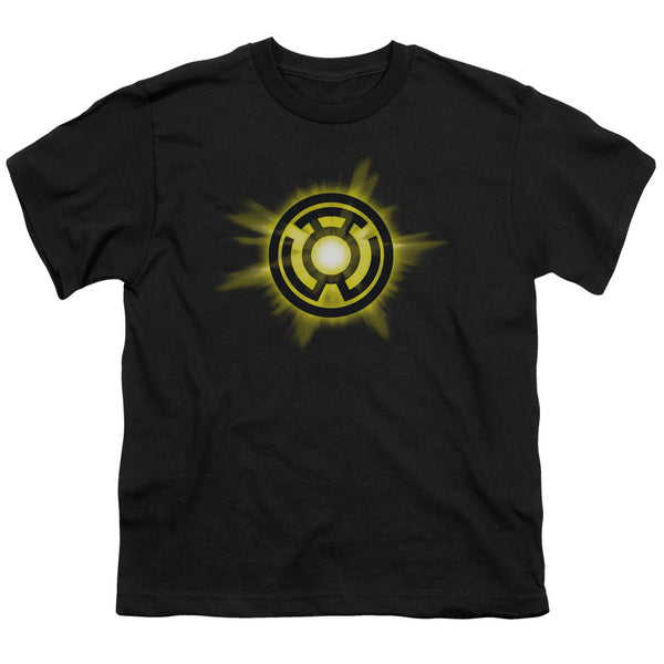 Green Lantern - Yellow GLow Youth Short Sleeve