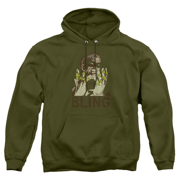 Green Lantern - Bling Bling Adult Pullover Hoodie