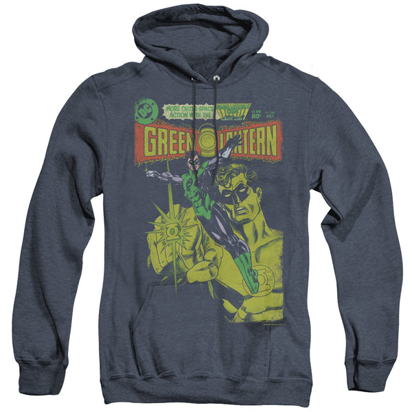 Green Lantern - Vintage Cover Adult Heather Hoodie
