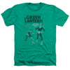 Green Lantern - Perilous Traps Adult Regular Fit Heather Short Sleeve