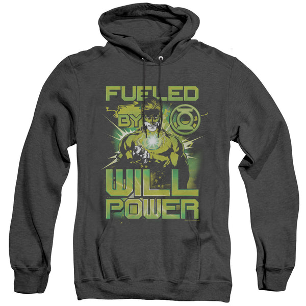 Green Lantern - Fueled Adult Heather Hoodie