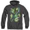 Green Lantern - Earth Sector Adult Heather Hoodie