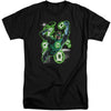 Green Lantern - Earth Sector Adult Tall Fit Short Sleeve