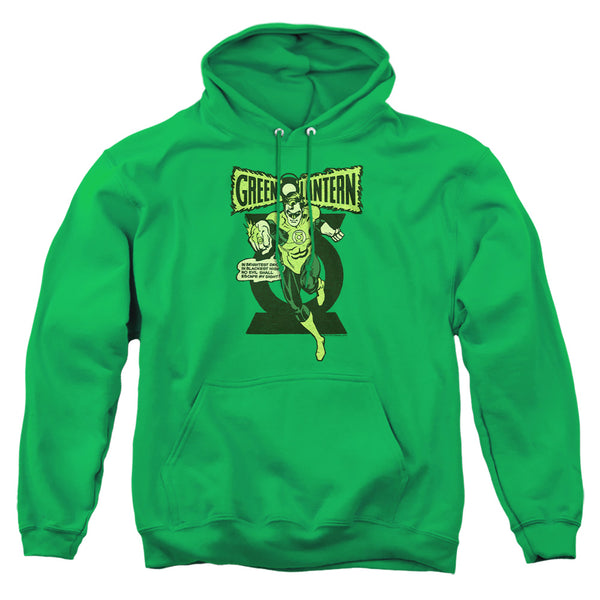 Green Lantern - Retro Oath Adult Pullover Hoodie