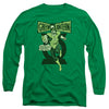 Green Lantern - Retro Oath Adult Long Sleeve
