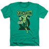Green Lantern - Retro Oath Adult Regular Fit Heather Short Sleeve