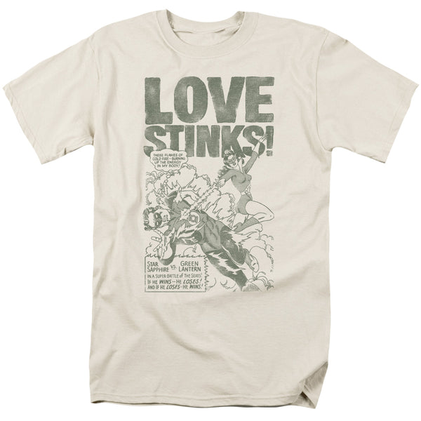 Green Lantern - Love Stinks Adult Regular Fit Short Sleeve