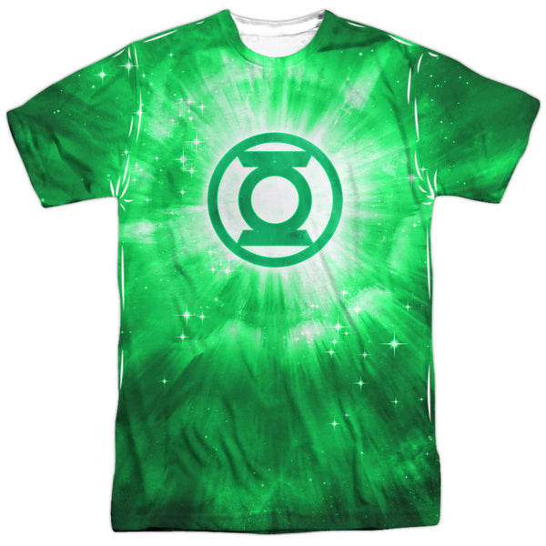 Green Lantern - Green Energy Adult Regular Fit Short Sleeve 100% Poly