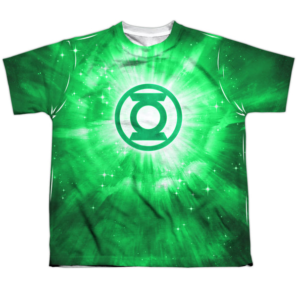 Green Lantern - Green Energy Youth Short Sleeve 100% Poly
