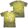 Green Lantern - Yellow Energy Adult Regular Fit Short Sleeve 65 - 35 Poly - Cotton