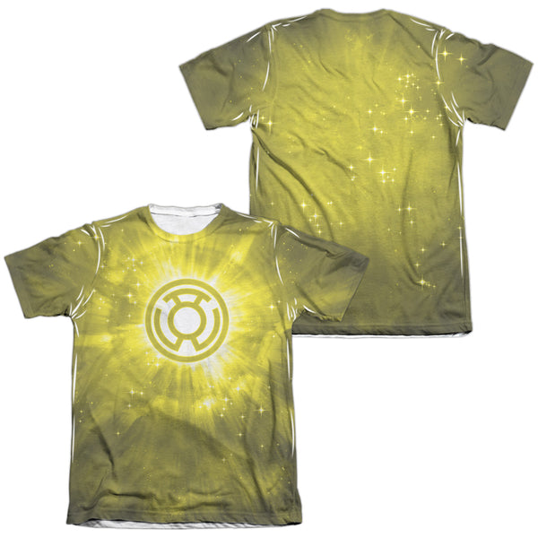 Green Lantern - Yellow Energy Adult Regular Fit Short Sleeve 65 - 35 Poly - Cotton
