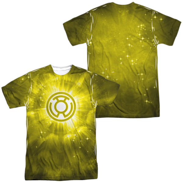 Green Lantern - Yellow Energy Adult Regular Fit Short Sleeve 100% Poly
