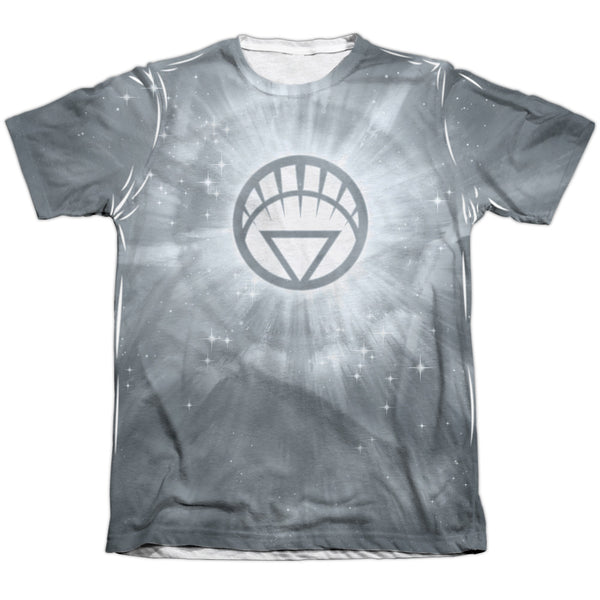 Green Lantern - White Energy Adult Regular Fit Short Sleeve 65 - 35 Poly - Cotton