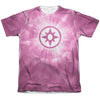 Green Lantern - Sapphire Energy Adult Regular Fit Short Sleeve 65 - 35 Poly - Cotton