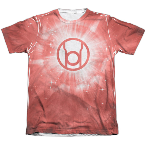 Green Lantern - Red Energy Adult Regular Fit Short Sleeve 65 - 35 Poly - Cotton