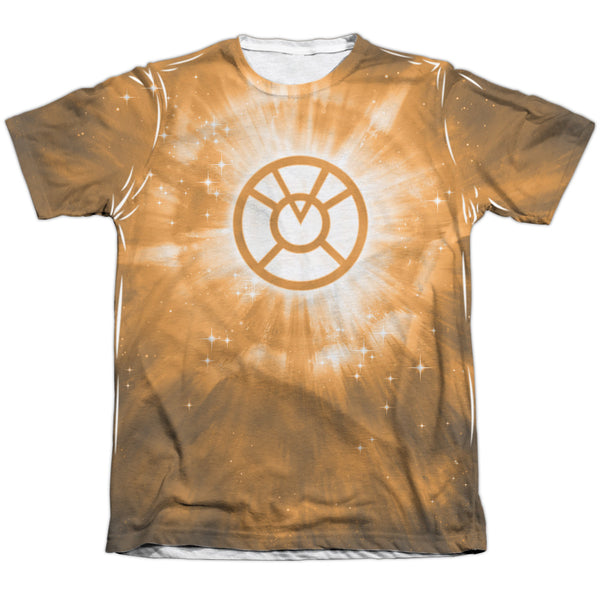 Green Lantern - Orange Energy Adult Regular Fit Short Sleeve 65 - 35 Poly - Cotton
