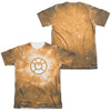 Green Lantern - Orange Energy Adult Regular Fit Short Sleeve 65 - 35 Poly - Cotton