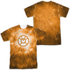 Green Lantern - Orange Energy Adult Regular Fit Short Sleeve 100% Poly