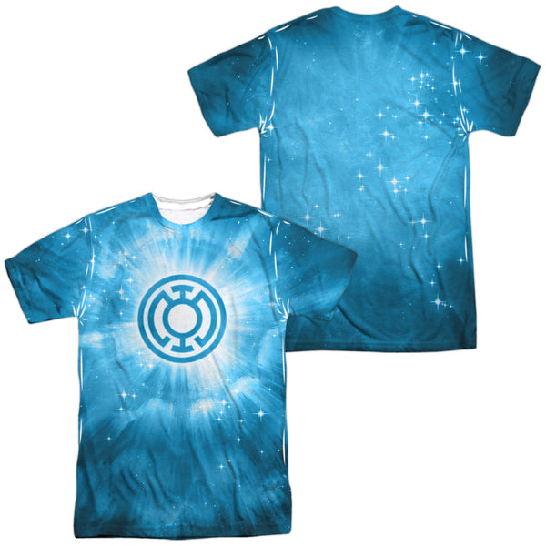 Green Lantern - Blue Energy Adult Regular Fit Short Sleeve 100% Poly