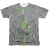 Green Lantern - Vanquish Evil Adult Regular Fit Short Sleeve 65 - 35 Poly - Cotton