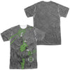 Green Lantern - Vanquish Evil Adult Regular Fit Short Sleeve 100% Poly