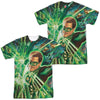 Green Lantern - Lantern Burst Adult Regular Fit Short Sleeve 100% Poly