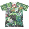 Green Lantern - High Beams Adult Regular Fit Short Sleeve 65 - 35 Poly - Cotton