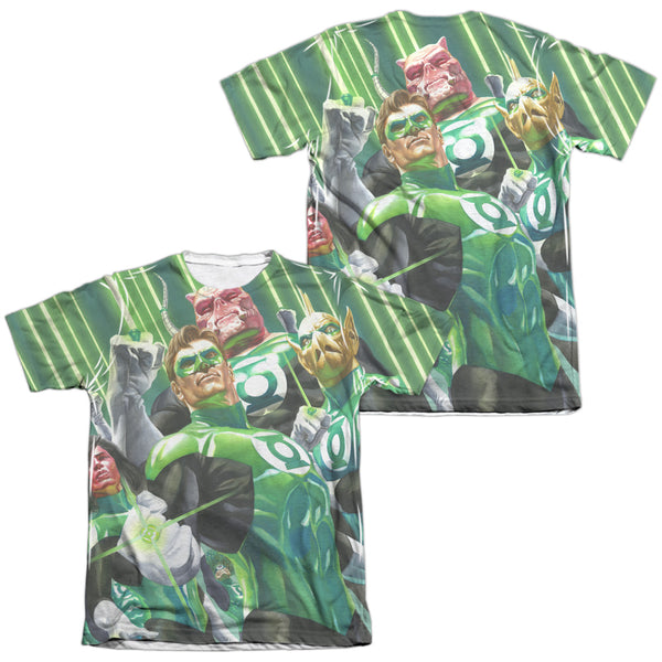 Green Lantern - High Beams Adult Regular Fit Short Sleeve 65 - 35 Poly - Cotton