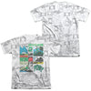 Green Lantern - Sector Protecto Adult Regular Fit Short Sleeve 65 - 35 Poly - Cotton