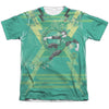 Green Lantern - Weild The Logo Adult Regular Fit Short Sleeve 65 - 35 Poly - Cotton