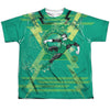 Green Lantern - Weild The Logo Youth Short Sleeve 100% Poly