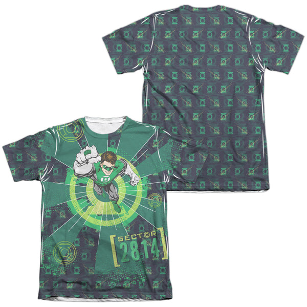 Green Lantern - Sector 2814 Adult Regular Fit Short Sleeve 65 - 35 Poly - Cotton
