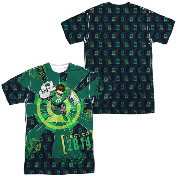 Green Lantern - Sector 2814 Adult Regular Fit Short Sleeve 100% Poly