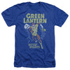 Green Lantern - Fully Charged Adult Regular Fit Heather Short Sleeve