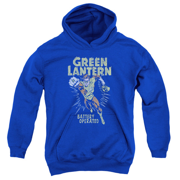 Green Lantern - Fully Charged Youth Hooded Sweatshirt