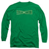 Green Lantern - Flame Logo Adult Long Sleeve