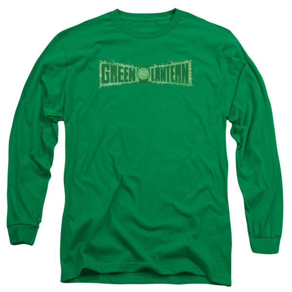 Green Lantern - Flame Logo Adult Long Sleeve