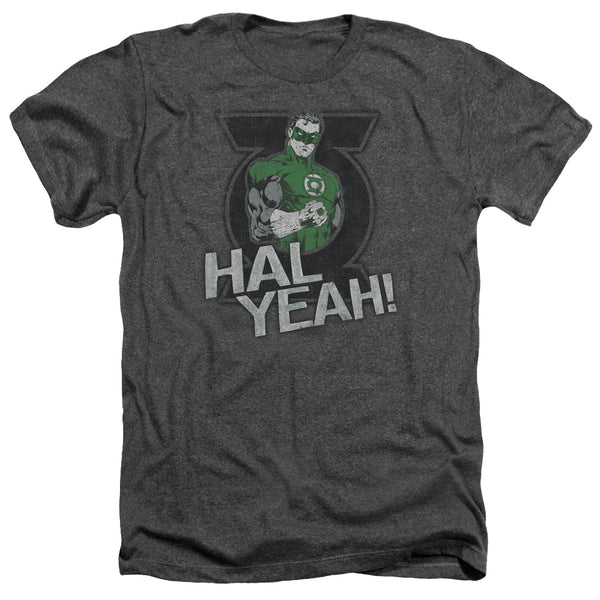 Green Lantern - Hal Yeah Adult Regular Fit Heather Short Sleeve