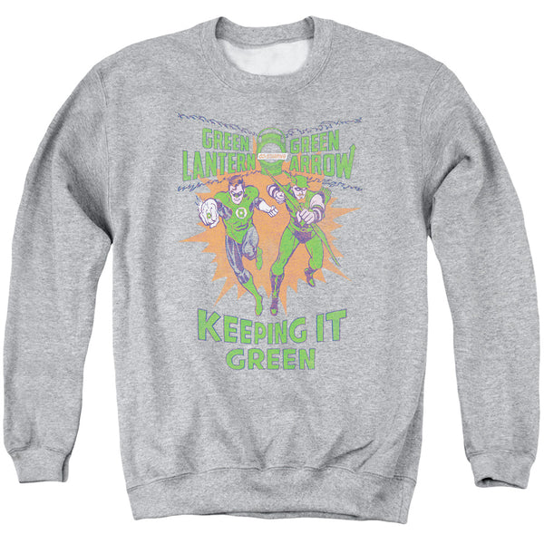 Green Lantern - Keeping It Green Adult Crewneck Sweatshirt
